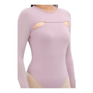 NWT Topshop cutout bodysuit size 12